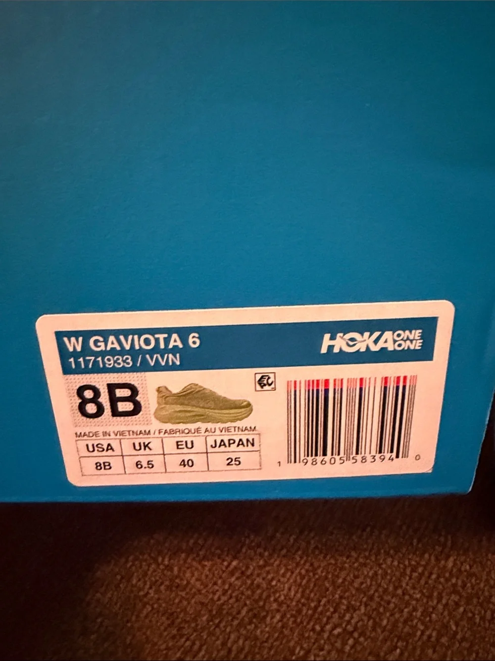 HOKA Gaviota 6 ( NEW )
